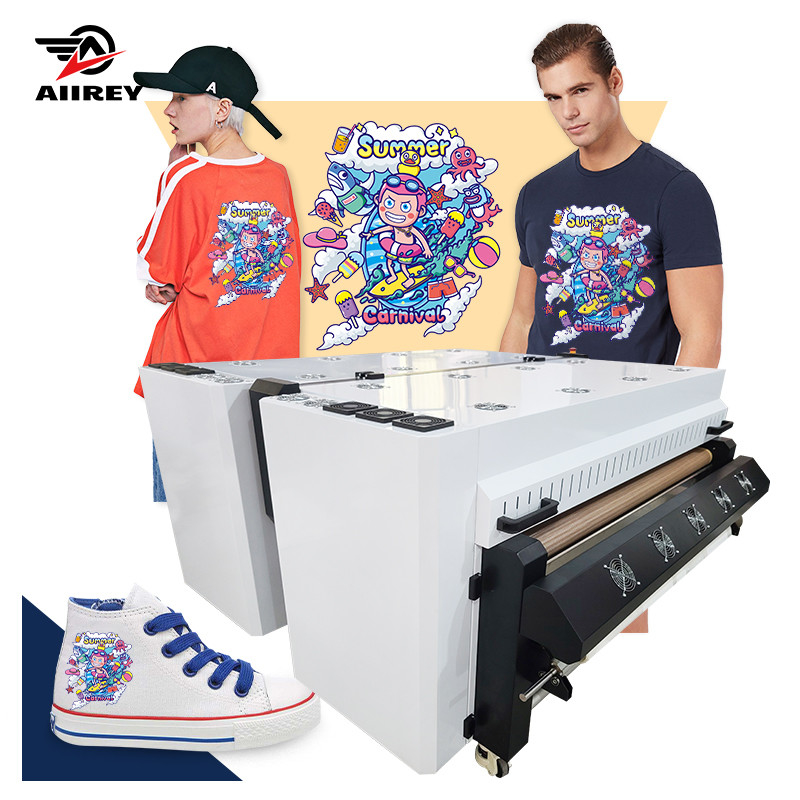 1.3m DTF Direct to Film Printing Machine برؤوس طباعة Epson I3200 المزدوجة لعمليات نقل dtf