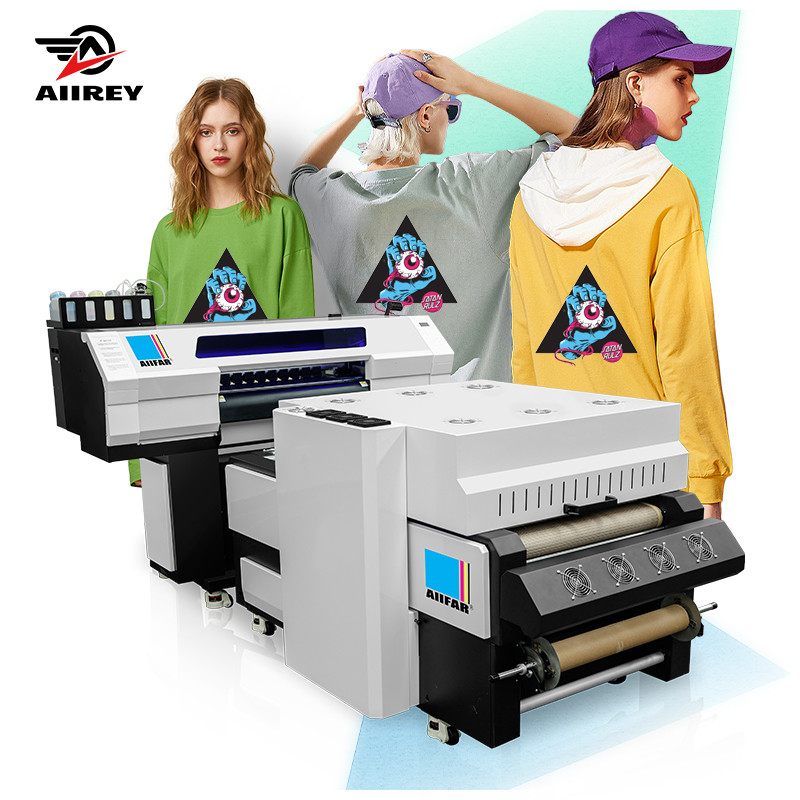 الوسط والخلف ثلاث مراحل التدفئة آلة الطباعة DFT CMYK لون