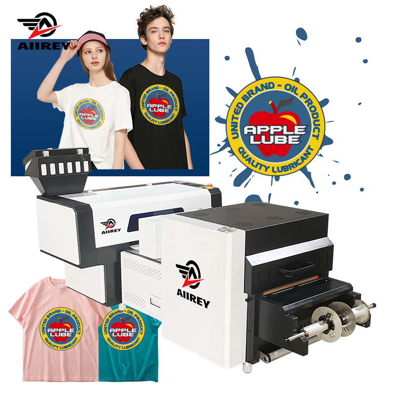 450mm Max Print Size آلة طابعة DTF مع منظف دخان متكامل