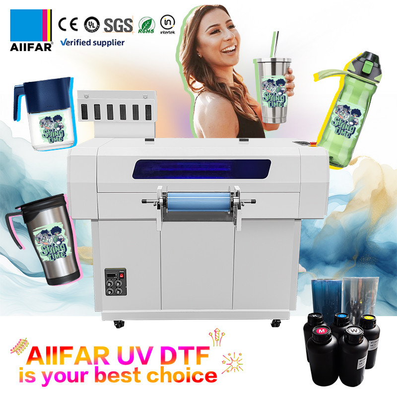 الطابعة الرقمية للأشرطة فوق البنفسجية (DTF) النوع A3 الطابعة فوق البنفسجية المسطحة 110V 220V