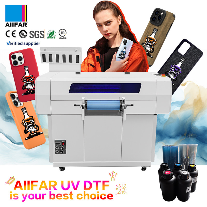 طابعة UV DTF عالية الحجم نوع لوحة طابعة Refinecolor Roll To Roll تلقائي