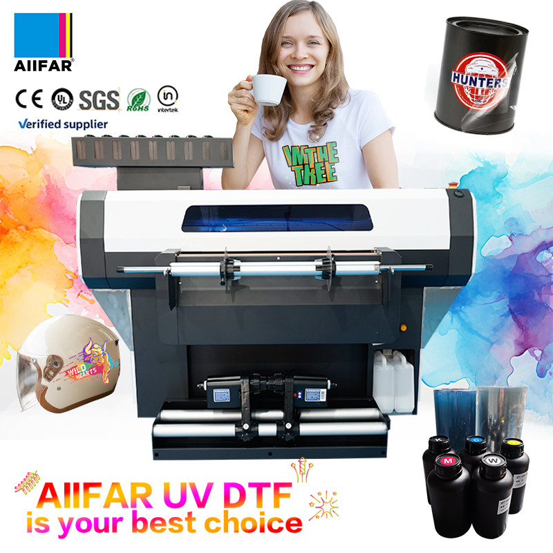 سرعة طابعة UV DTF للطابعة DTF للطابعة الحبرية الذاتية للملصقات الكريستالية UV