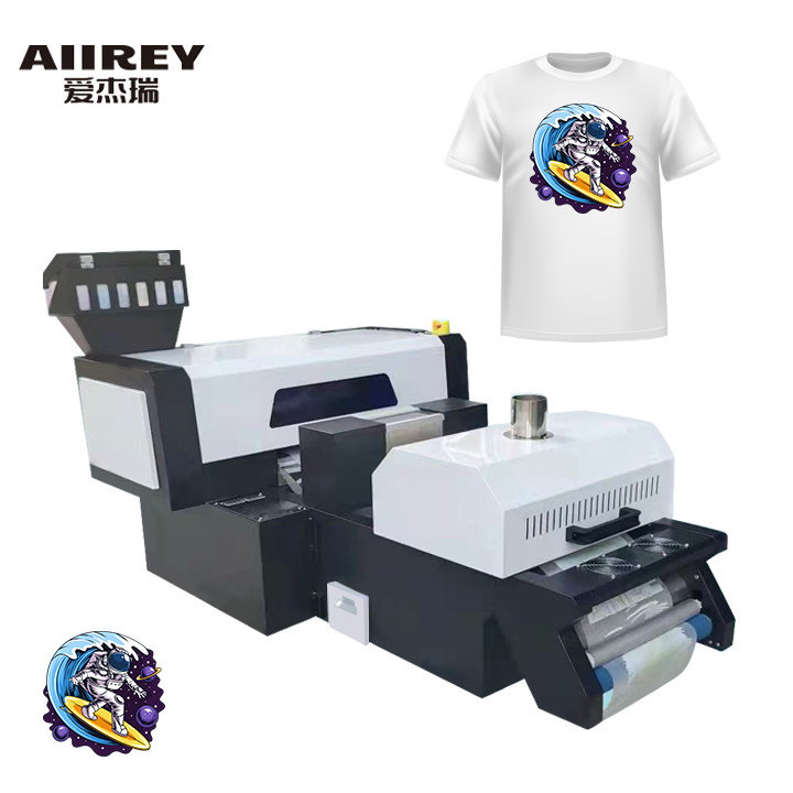 2 رأس طابعة XP600 300 مم DTF لون الحبر CMYK W LC LM